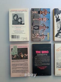 10 Vintage Music Paperbacks, The Beatles, The Who, John Lennon, Satchmo, Etc