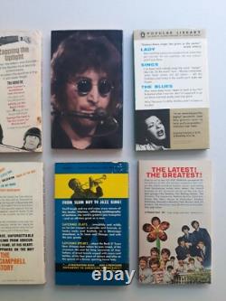 10 Vintage Music Paperbacks, The Beatles, The Who, John Lennon, Satchmo, Etc