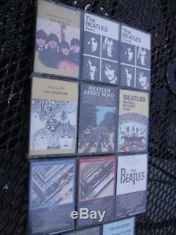 11 Beatles cassette lot original cassettes- JOHN LENNON-PAUL MCCARTNEY-HARRISON