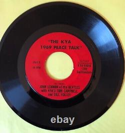 1260 Kya Radio, San Francisco 1969 Peace Talk John Lennon Interview Mint