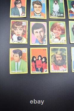 1960s 23 VLINDER MATCHBOX Covers lot with John Lennon F72 Beatles, Lassie & More