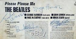 1963 THE BEATLES fully signed'Please Please Me' album LP John Lennon McCartney
