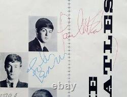 1963 THE BEATLES fully signed autographed programme Roy Orbison tour John Lennon
