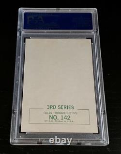1964 Beatles B&W 3rd Series PSA 9 Paul McCartney John Lennon 142 Mint Card Topps