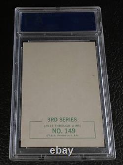 1964 Beatles B&W 3rd Series PSA 9 Ringo Starr John Lennon #149 Mint Card Topps