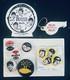 1964 Beatles Bank / 1965 Whistle / 1966 Yellow Submarine Pin John Lennon & More