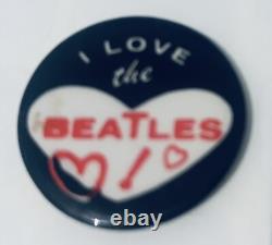 1964 Beatles Bank / 1965 Whistle / 1966 Yellow Submarine Pin John Lennon & More