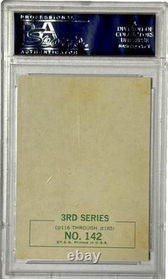 1964 Beatles Black & White Trading Card John Lennon 3rd Series #142 PSA Mint 9
