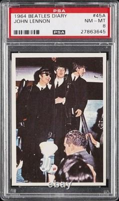 1964 Beatles Diary #45a John Lennon Psa 8