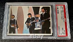 1964 Beatles Diary PSA 8 #11A Paul McCartney John Lennon Card Topps Ringo Starr