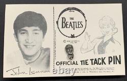 1964 Beatles Tacks Vintage Rock Music Original Postcards Full Band John Lennon