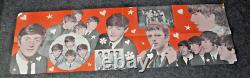 1964 Dell Publishing Beatles Ad Banner Poster Paul McCartney John Lennon