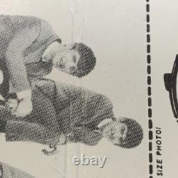 1964 NEMS Beatles Tie Tack Pin On Card John Lennon Paul George Ringo Rare