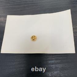 1964 NEMS Beatles Tie Tack Pin On Card John Lennon Paul George Ringo Rare