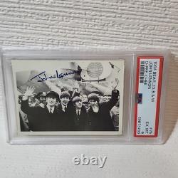 1964 O-Pee-Chee Beatles John Lennon #75 Series 2 B&W PSA 6 EX-MT Card