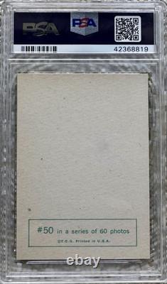 1964 The Beatles Black & White John Lennon Psa 7 Total Pop 42 Rare