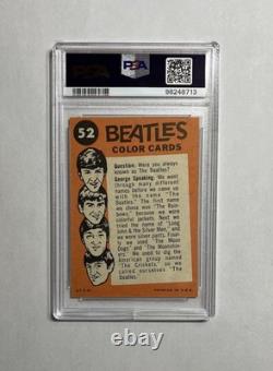 1964 Topps Beatles Color #52 PSA 9 Mint John Lennon Ringo Starr Paul McCartney