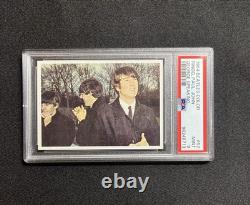 1964 Topps Beatles Color #52 PSA 9 Mint John Lennon Ringo Starr Paul McCartney