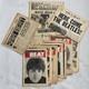 1965 1966 KRLA Beat Magazine John Lennon Beatles Newpaper Mick Jagger LOT of 11