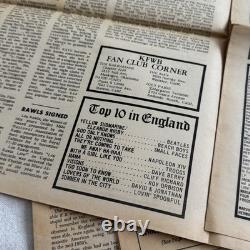 1965 1966 KRLA Beat Magazine John Lennon Beatles Newpaper Mick Jagger LOT of 11