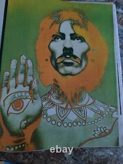 1968 LOOK Magazine John Lennon Beatles Pull Out Poster Portfolio Richard Avedon