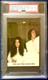 1969 JOHN LENNON YOKO ONO Trading Card Beatles Bergmann Verlag Top Stars PSA 8
