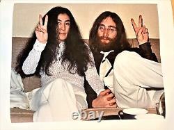 1969 The Beatles John Lennon & Yoko Ono Limited Ed Photo' Apple Negative 1/1