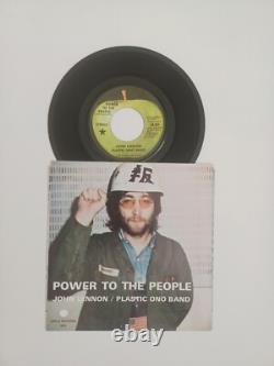 1970 Beatles John Lennon'Power To The People' Sleeve NM 45rpm M