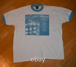 1970's THE BEATLES vtg concert ringer tee shirt XL John Lennon Paul McCartney