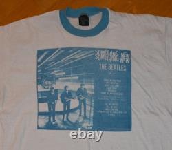 1970's THE BEATLES vtg concert ringer tee shirt XL John Lennon Paul McCartney