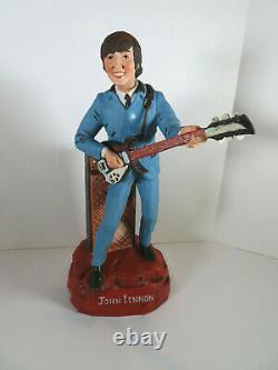 1970s John Lennon Music Box Decanter Repaired Guitar Handle Beatles