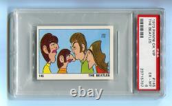 1973 Panini OK VIP 145 The Beatles PSA 6 EX-Mint sticker P McCartney John Lennon