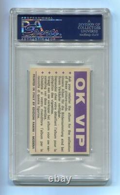 1973 Panini OK VIP 145 The Beatles PSA 6 EX-Mint sticker P McCartney John Lennon