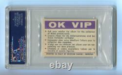 1973 Panini OK VIP 145 The Beatles PSA 6 EX-Mint sticker P McCartney John Lennon
