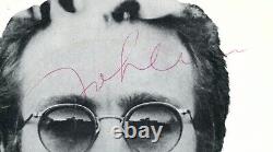 1975 JOHN LENNON autographed signed Mind Games EP record vinyl The Beatles Apple