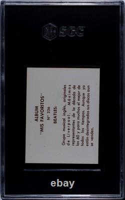 1978 Navarette Mis Favoritos #236 The BEATLES SGC 5 Pop 1 highest John Lennon