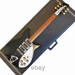 1980 Vintage Rickenbacker 325JG Hamburg Black Guitar Jetglo John Lennon Beatles