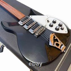 1980 Vintage Rickenbacker 325JG Hamburg Black Guitar Jetglo John Lennon Beatles