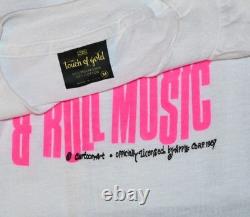 1980's THE BEATLES vtg rock concert tee shirt (S/M) John Lennon Paul McCartney