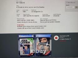 1981 US Magazine Tribute to John Lennon and The Beatles Memorial CGC 7.5 Highest