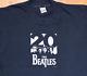 1984 THE BEATLES vtg 80s concert rock tee shirt (M) John Lennon Paul McCartney