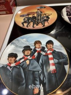 1991 The Beatles Porcelain Collector Plates Numbered Bradford Delphi John Lennon
