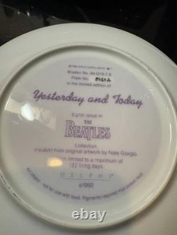 1991 The Beatles Porcelain Collector Plates Numbered Bradford Delphi John Lennon