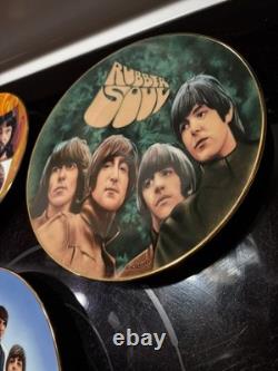 1991 The Beatles Porcelain Collector Plates Numbered Bradford Delphi John Lennon