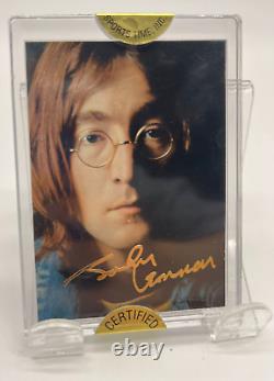 1996 Sports Time (GOLD) Signature Series #1 John Lennon BEATLES VGC
