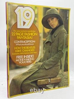 19 Magazine October 1969 Beatles John Lennon Interview Yoko Ono Fashion UK