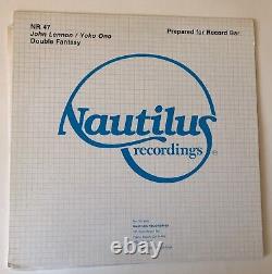 (1/2 Speed Master) JOHN LENNON / YOKO ONO DOUBLE FANTASY Nautilus NR 47 MINT