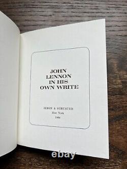 1st Edition/Press The Beatles John Lennon In His Own Write 1964 US Book VG++