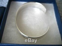 2007 Beatles John Lennon Collection Sterling Silver 6.5 Cuff Bracelet NIB $450