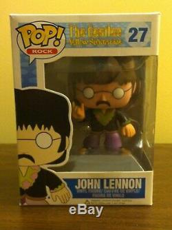 2012 Funko Pops The Beatles The Yellow Submarine John Lennon No 27